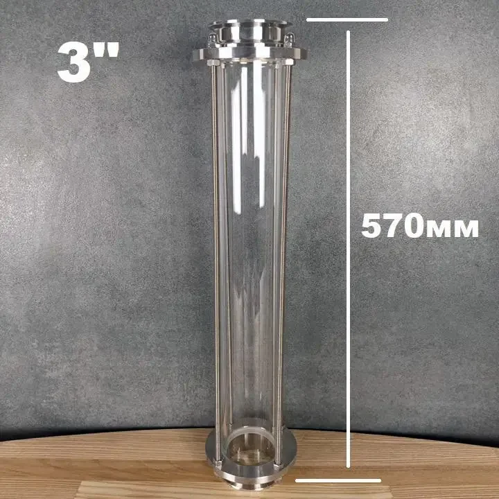 Coloană de distilare din sticlă 3"/57 cm
