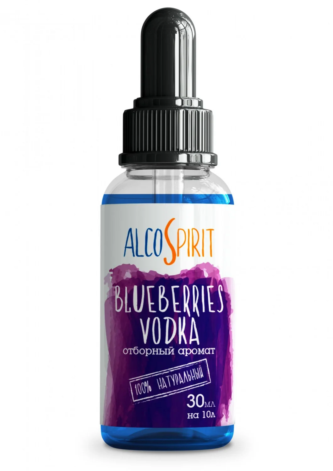 ALCOSPIRIT VODCĂ CU AFINE (BLUEBERRIES VODKA) 30 ML