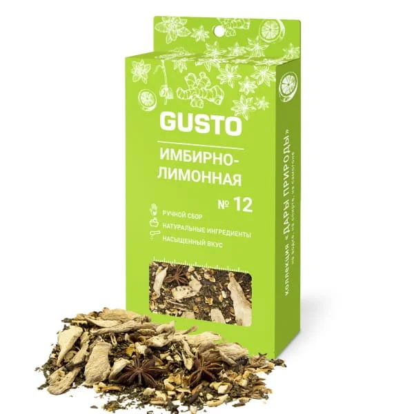 GUSTO Ghimbir-Lămâie