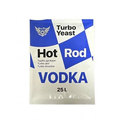 Drojdie Turbo Hot Rod Vodka pentru 25 L (66 g)