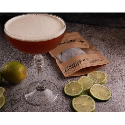 Set de condimente pentru 10 cocktailuri Margarita cu Afine (export)