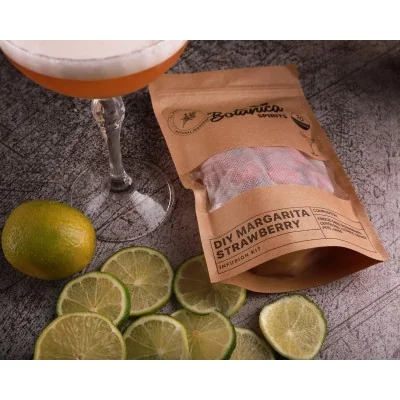 Set de condimente pentru 10 cocktailuri Margarita cu Căpșuni (export)