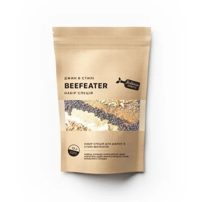Set de condimente pentru gin în stil Beefeater London Dry 12L