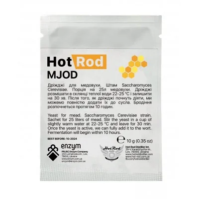 Drojdie pentru vin Hot Rod Mjod (10 g) - hidromel