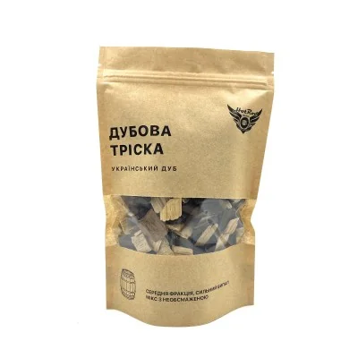 Așchii de stejar carpatic fracție medie mix cu neprăjit (100 g)