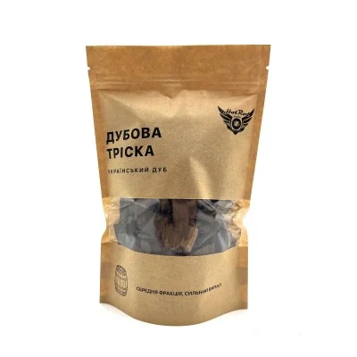 Așchii de stejar carpatic fracție medie ardere puternică (100 g)