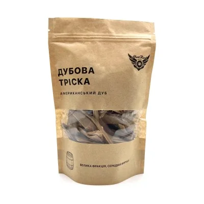 Așchii de stejar american, fracție mare, prăjire medie (100 g)