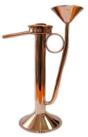 Papagal de cupru 30 cm