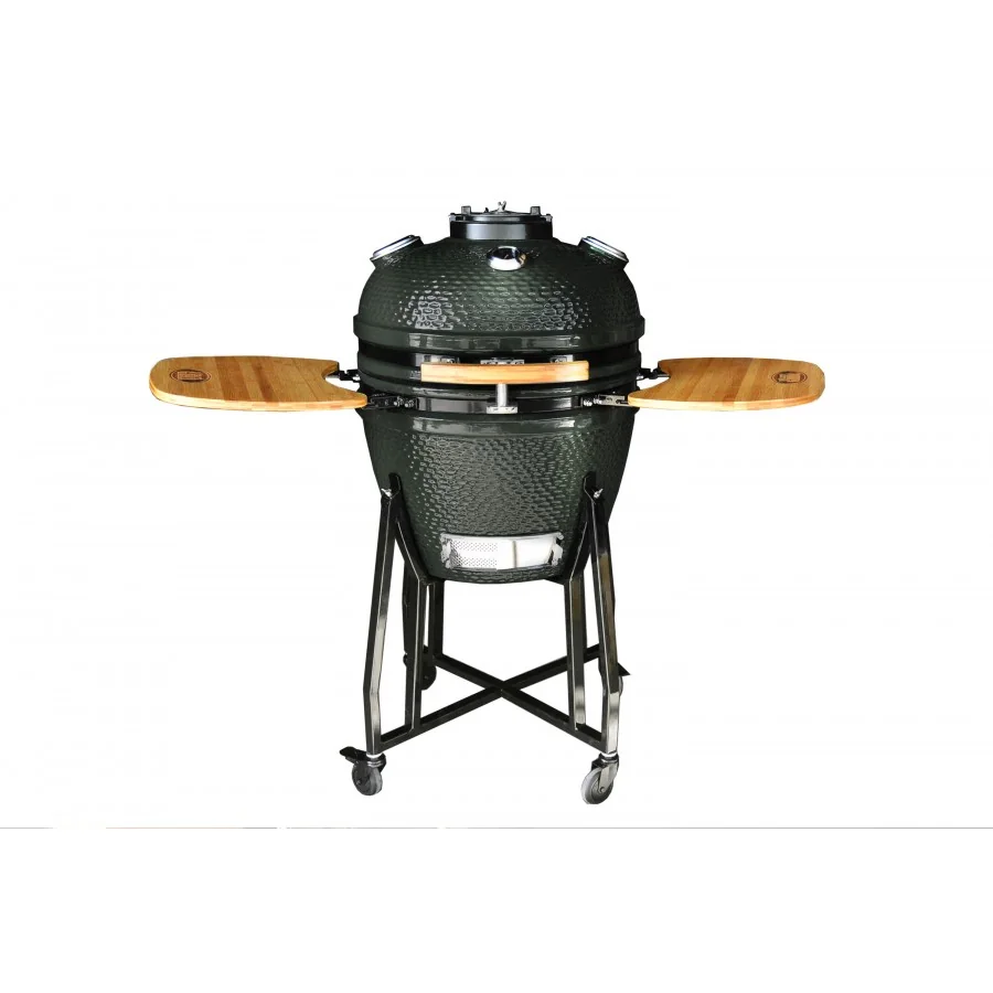 GRĂTAR CERAMIC SG, CU FEREASTRĂ MICĂ, 57CM/22 INCH (NEGRU)