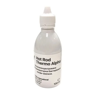 Enzimă alfa-amilază Hot Rod Thermo Alpha pentru 1000 kg cereale (100 ml)