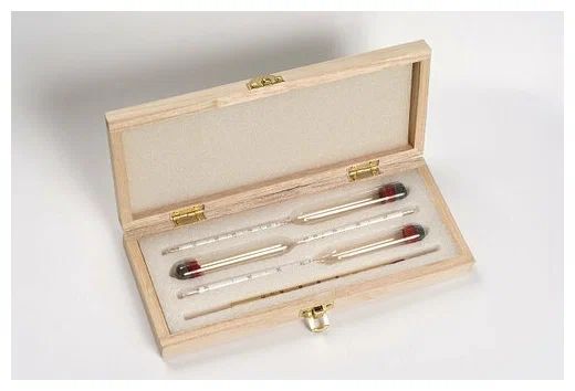 Set profesional de areometre