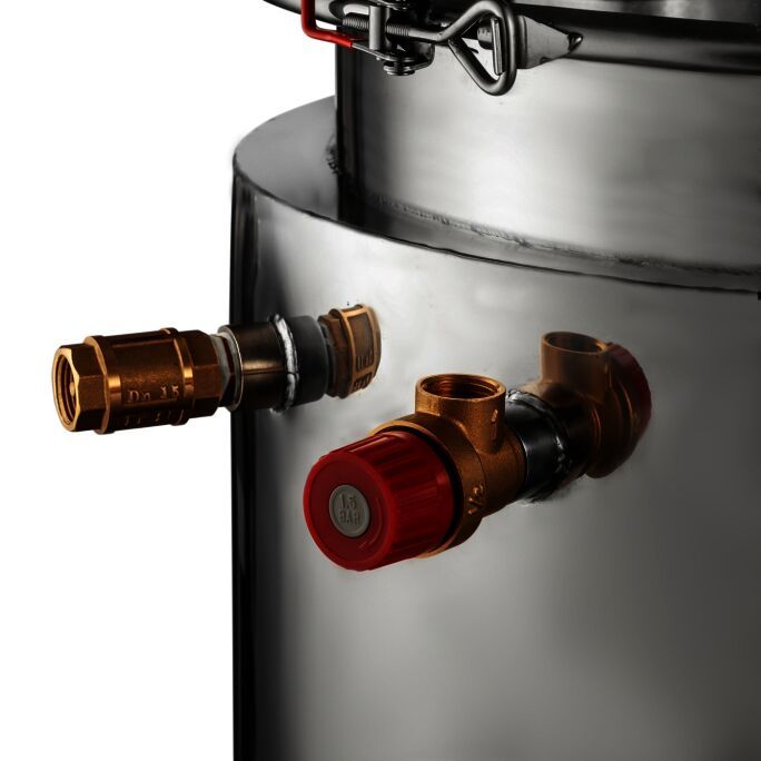 Cazan pe abur 60L cu automatizare