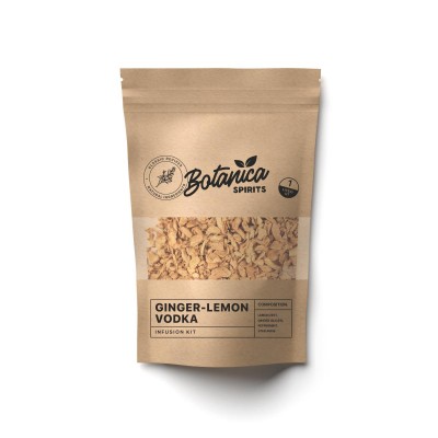 Set de condimente pentru tinctură Ghimbir-Lămâie (1 L) Export