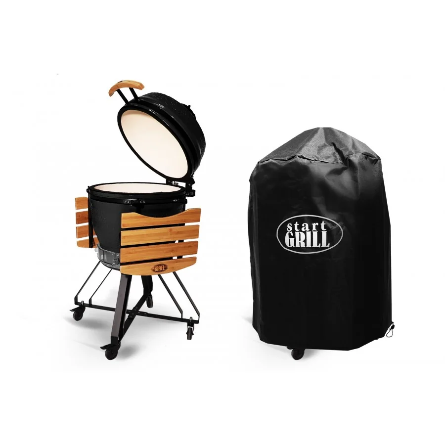 GRĂTAR CERAMIC SG PRO, 56CM/22 INCH (NEGRU)