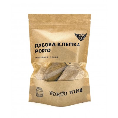 Doagă de stejar din butoi de Porto Rosé (100 g)