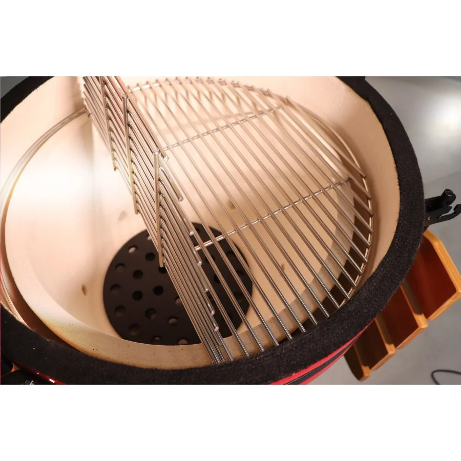 GRĂTAR CERAMIC SG PRO, 56 CM/22 INCHI (ROȘU)