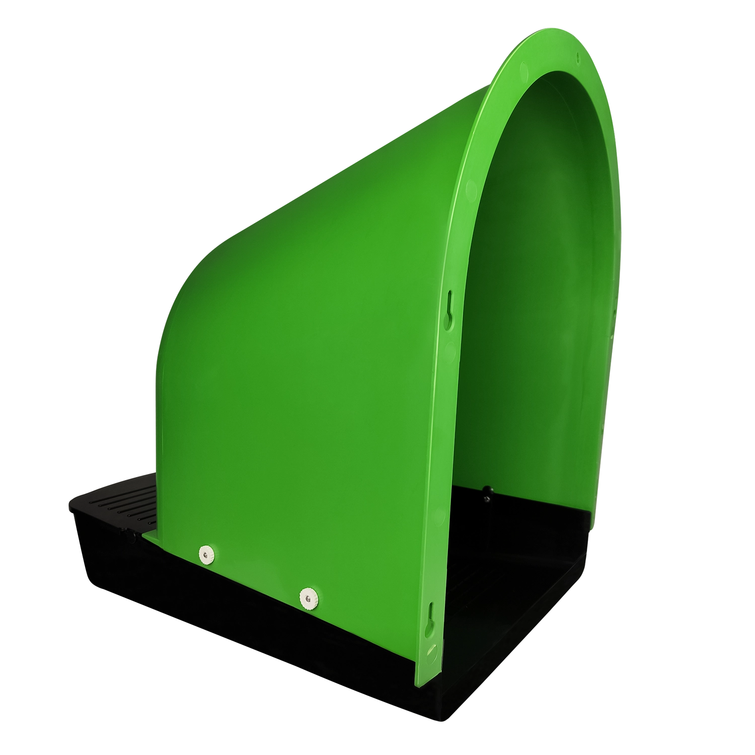 Cuibar din plastic cu colector de ouă  NG02 Verde (Plastic)