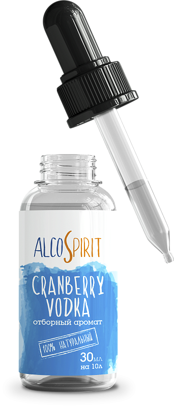 ALCOSPIRIT VODCĂ CU MERIȘOARE (CRANBERRY VODKA) 30 ML