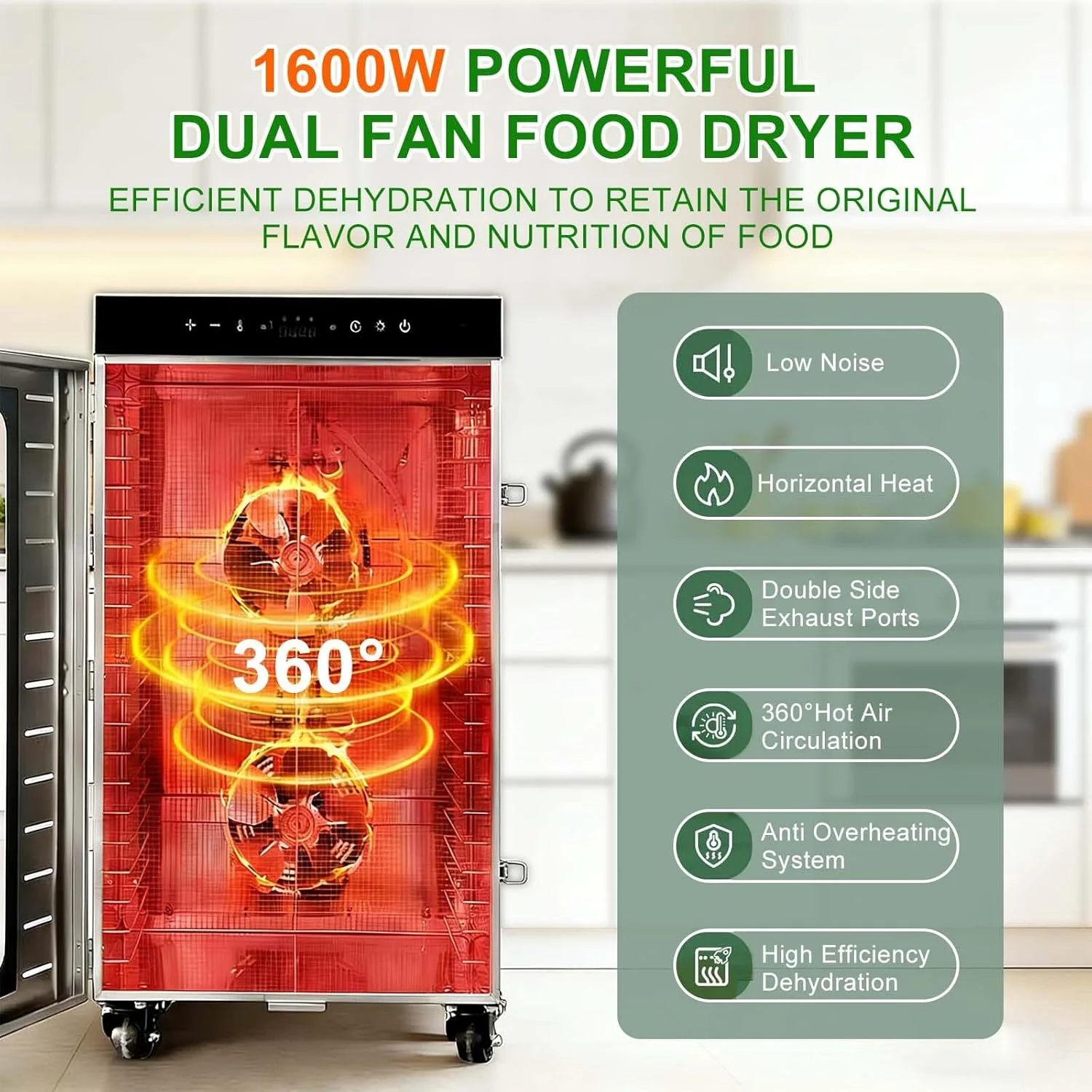 Deshidrator Universal EU PROFI D16