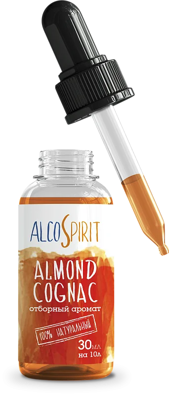 ALCOSPIRIT CONIAC CU MIGDALE (ALMOND COGNAC) 30 ML