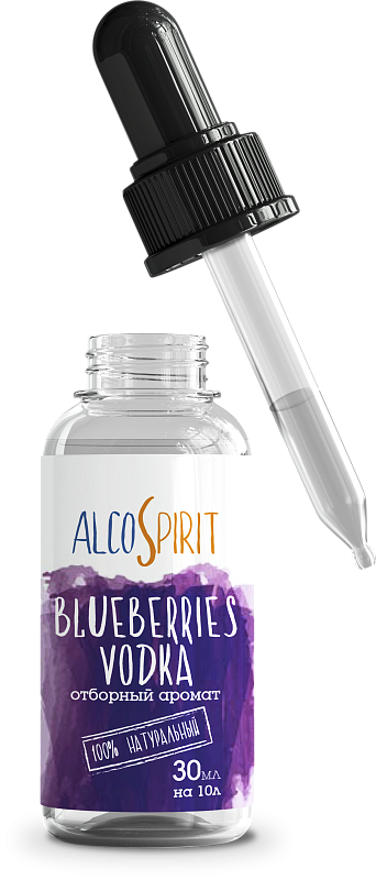 ALCOSPIRIT VODCĂ CU AFINE (BLUEBERRIES VODKA) 30 ML