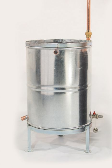 Distilator din cupru DES HOBBY 35L (cu agitator, gaz și combustibil solid)