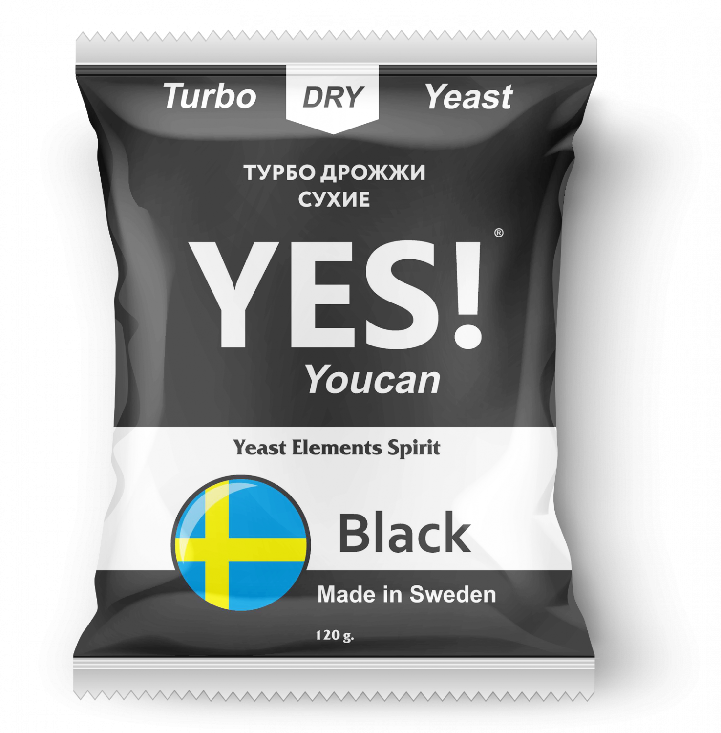 DROJDIE TURBO ALCOOL YES BLACK
