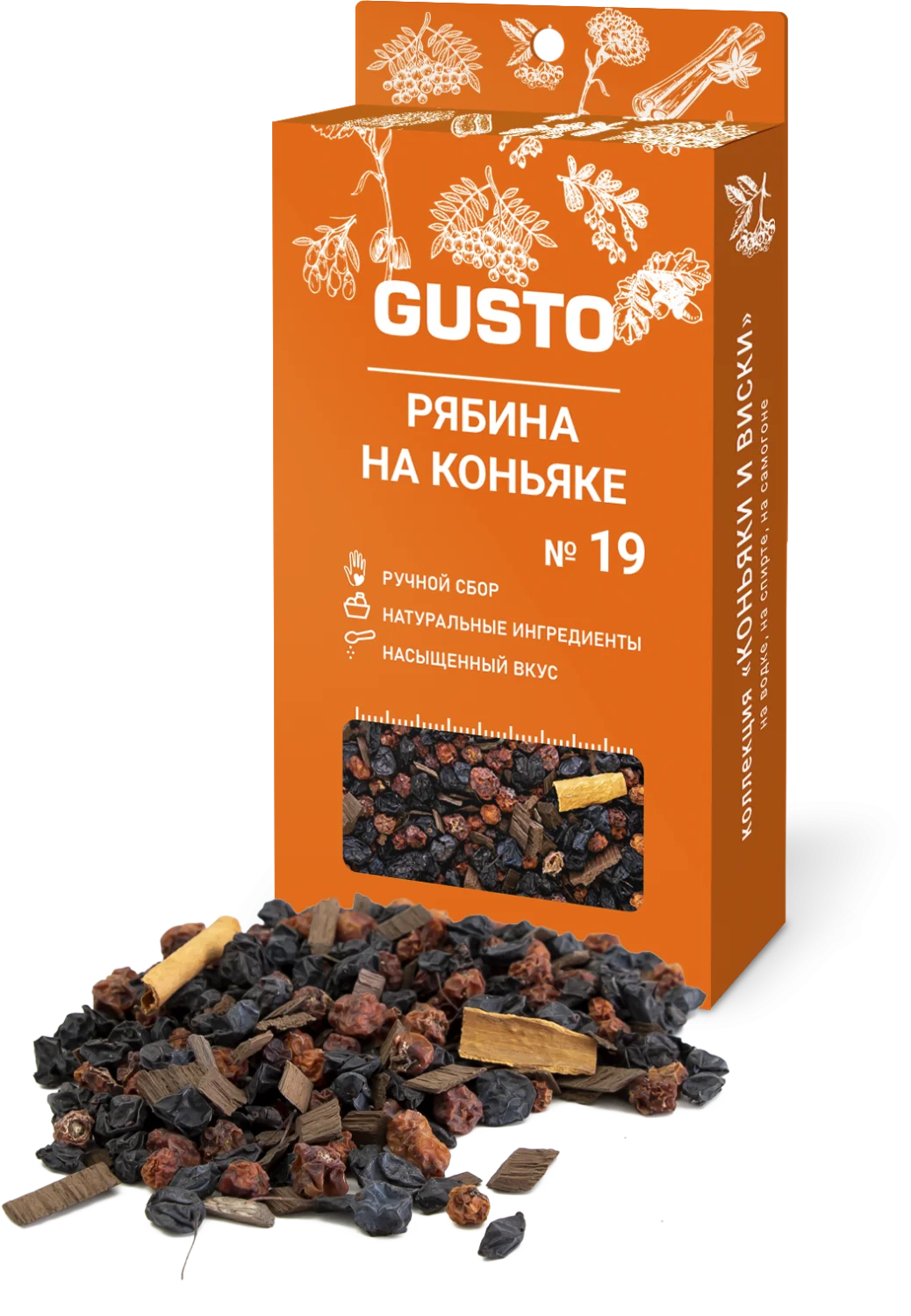 TINCTURĂ GUSTO SCORUȘ PE CONIAC