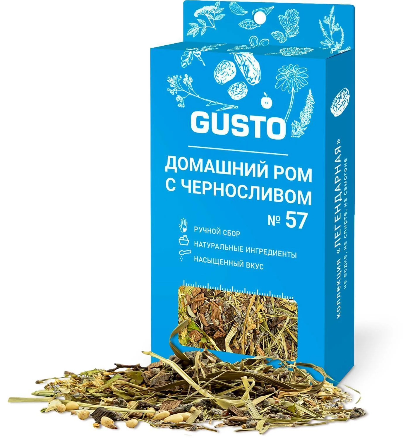 GUSTO ROM DE CASĂ CU PRUNE USCATE