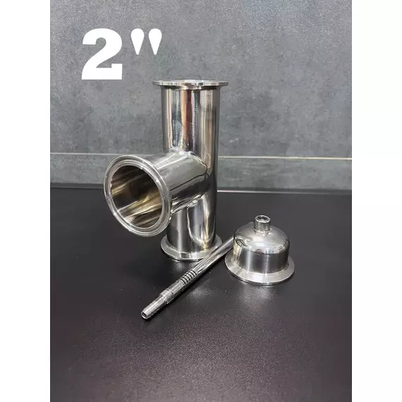 Soxhlet Extractor + 2 inch T-fitting