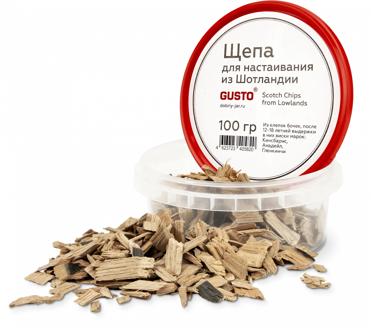 GUSTO AȘCHII DE STEJAR DIN SCOȚIA LOWLANDS 100 GR